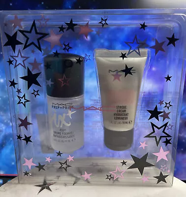 MAC Cosmetics ~ Stars Of Skin Care Strobe Cream & Fix+ Travel Size Duo ~ BNIB • $17