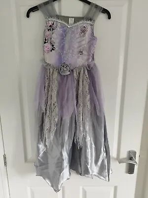 £4.99 • Buy Halloween /Fancy Dress Girls Zombie Bride Costume. Size 7-8 Yrs. Used.