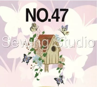 £6 • Buy Brother #47 - Butterflies Designs - Machine Embroidery Designs On Cd Or Usb
