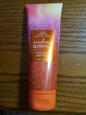 New Bath & Body Works Sunshine Mimosa 24 Hr Moisure Body Cream 8oz • $13.50