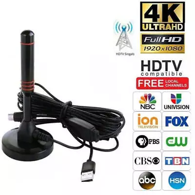 200Mile Portable TV Antenna Indoor Outdoor Caravan Digital Freevie... • $28.90