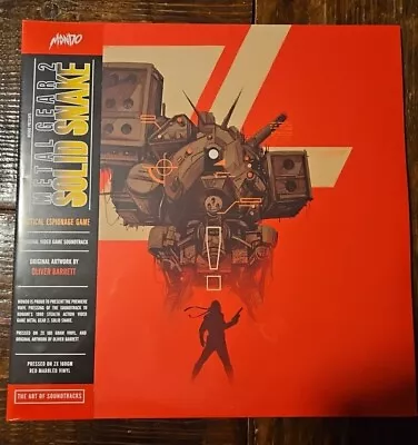 Vinyle Metal Gear Solid 2 SOLID SNAKE Original Video Game Soundtrack MONDO MOND- • $70