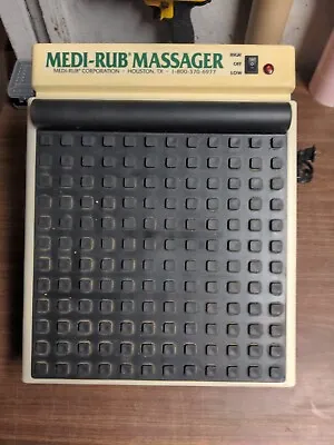 Vintage MEDI-RUB 2- Speed Foot Massager - Works • $52.98