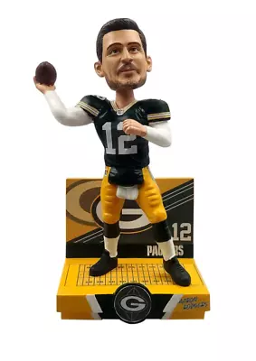 Aaron Rodgers Green Bay Packers Highlight Series Bobblehead 8 Inch Bnib • $41.99