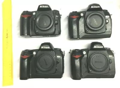 Nikon Camera Lot Of 4 D70 D70s & D90 For Parts Or Repair Free Shipping • $200