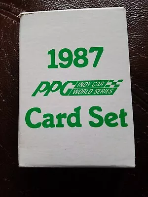 1987 PPG Indy Car World Series Collector Trading Card Set Indianapolis 500 New • $5.96