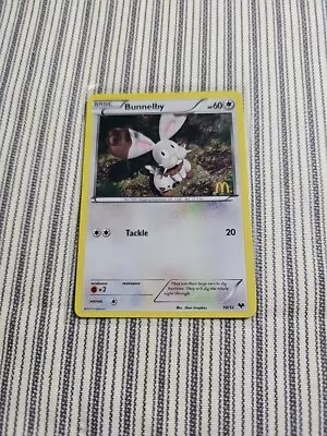 Pokémon TCG Bunnelby McDonalds Promos 10/12 Holo Promo • $1.64