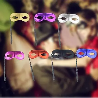 £4.79 • Buy Mask With Stick Stage Performance Prom Ball Festivals For Women Men