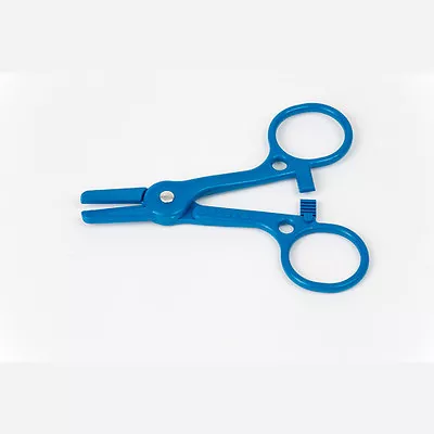 Scissor /plastic Clamps *10*/ Pack Blue Hemostats Free Ship In Us • $13.95