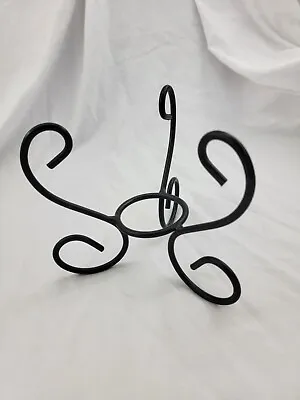 Iron Scrollwork Votive Candle Holder Stand 5.5  X 5.5  • $12