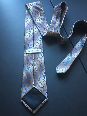 Van Heusen Men's Neck Tie ALL SILK 58.5” X 3.25” J038 • $15