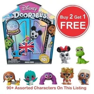 Disney Doorables Mini Peek 2023 Series 10 Collectible Figures - Pick Your Own • £5.95