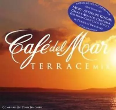 VA Simonen Toni - Café Del Mar - Terrace Mix MOBY BLANK & JONES 2CD NEU OVP • £12.32