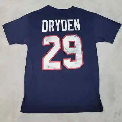 Montreal Canadians Shirt Mens Medium Blue Hockey Team Ken Dryden Jersey Adult M • $15.80