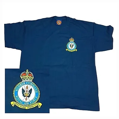 Military British T Shirts Bomber Command XL/  XXL Navy Blue Military Tee Air • £6.99