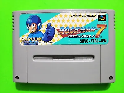 Rockman 7 (Mega Man 7) Super Famicom • $18.99