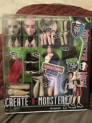 Monster High Create A Monster  Vampire & Gargoyle Starter Pack 2011 NEW IN BOX • $135