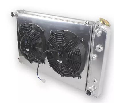 3row Aluminum Radiator Fan Shroud For 1970-81 Chevy El Camino Camaro Monte Carlo • $195