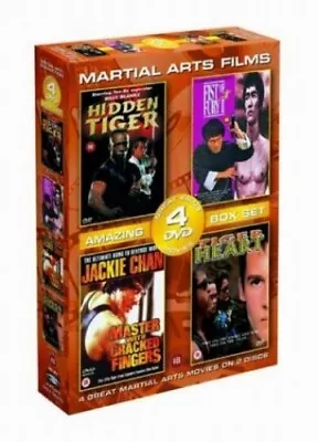 Martial Arts Collection (Hidden Tiger Fist Of Fury 2 / Master Wi... - DVD  M6VG • £4.27