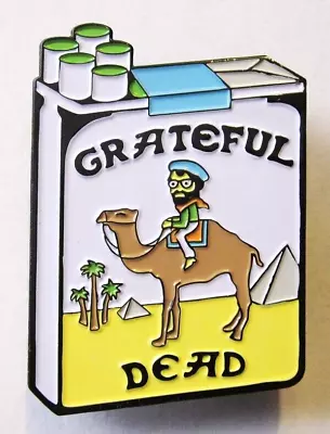 Grateful Smokes PIN Vintage Obsolete Dead N Company Furthur Camel Cigarette Pun • $19.99