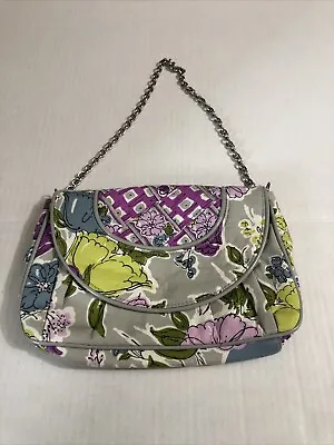 Women’s Vera Bradley Petite Chain Purse Bag Watercolor Design Pattern Retired • $11.40