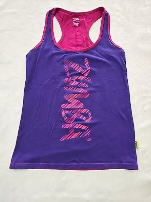 Zumba Fitness Women’s Size M Tank-Top Zumba Instructor Graphics Activewear • £12.34