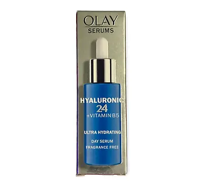 Olay Skincare Hyaluronic Ultra Hydrating Anti Ageing Facial Day Serum 40ml New • £9.45