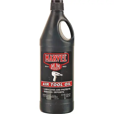  MM85R1 Air Tool Oil Quart W/Spout-Can • $24.46