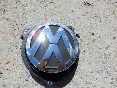 09 10 11 12 Volkswagen Beetle CC Trunk Hatch Emblem Release Handle • $55.99