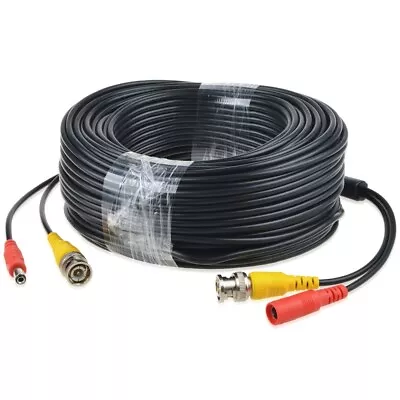 150ft BNC Video Power Wire Cord For Q-See 1080P 720P 960H ETC Camera Cable Lead • $19.85