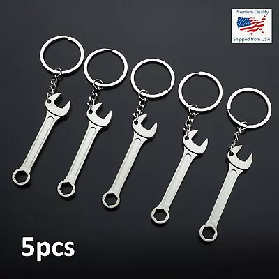 5pcs Lot - Combination Wrench Key Chain Keychain Tool Mechanic Dad Novelty Gift • $13.99