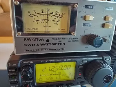 ICOM IC-706 HF/50M/144MHz Transceiver Ham Radio & Microphone Working Confirmed • $409.99