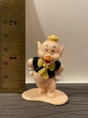 Disney 3 Little Pigs Yelliw Happy Pvc  Cake Topper Farm Animal  Toy Figure • $10