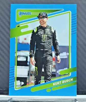 Kurt Busch 2022 Donruss Racing CAROLINA BLUE SP DRIVERS #55 • $1.57