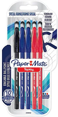 Paper Mate Anniversary Edition Erasermate Replay 10 Pack Of Assorted Pens • £4.99