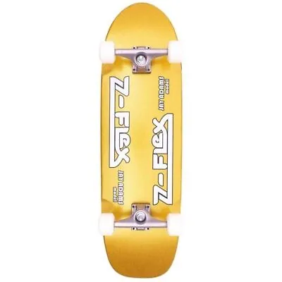 $173.11 • Buy Z-Flex Jay Adams Gold Metal Flake Pool 9.5 Cruiser Skateboard