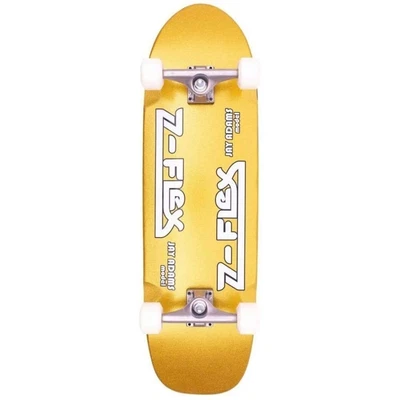 $173.11 • Buy Z-Flex Jay Adams Gold Metal Flake Pool 9.5 Cruiser Skateboard