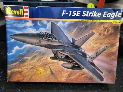 1/48 Revell F-15E Strike Eagle Model Kit New Open Box + Extras • $34.95