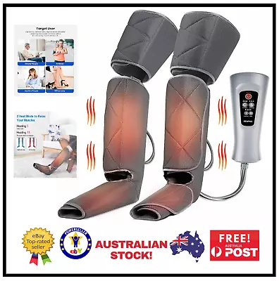Leg & Arm Massager With Heat Compression Calf Thigh Foot Massage Adjustable  • $149.90