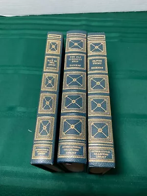 3x International Collectors Library Dickens Oliver Twist Old Curiosity Shop • £32.10