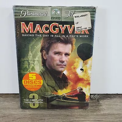 MacGyver: The Complete Third Season (5 DISC DVD SET 1987) New Sealed • $5.99