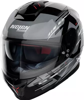 Nolan N80-8 Meteor 67 Metal Black Full Face Helmet - New! Fast Shipping! • $228.52