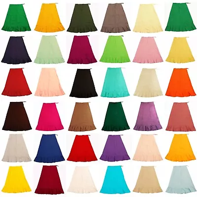 £12 • Buy Sari (Saree) Petticoats - 4 Sizes (s,m, L And Xl) - Underskirts For Sari's