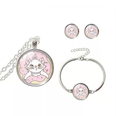  The Aristocats  Handmade Jewelry Set With Marie The Cat • $20