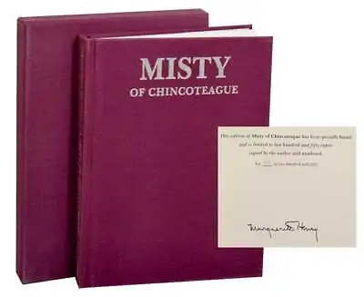 Marguerite HENRY Wesley Dennis / MISTY OF CHINCOTEAGUE Signed Limited #185034 • $575