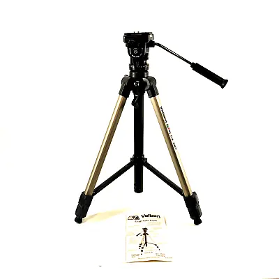 Velbon CX 687 Fluid Head Professional Tripod  - NEW In Opened Box - Video • $48