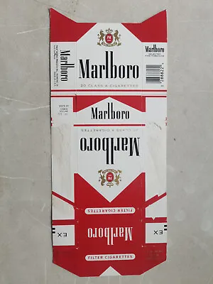 Opened Empty Cigarette Hard Pack--84 Mm-Arab-Marlboro • $2
