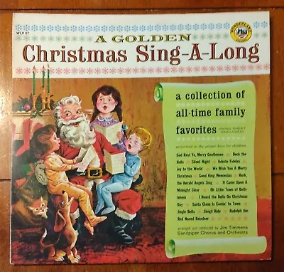 Vintage 1982 Wonderland Records Golden Christmas Sing Along Vinyl • $7.95