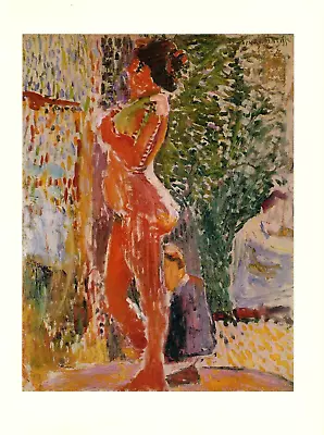 1973 Vintage MATISSE  NUDE IN THE STUDIO  (Woman) COLOR Art Print Offset Litho • $7.50