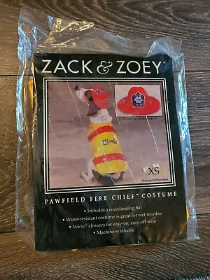 Zack & Zoey Costume...nip... Pawfield Fire Chief ...size Xs • $19.99